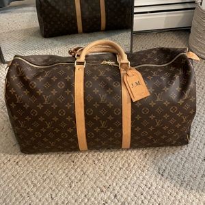Louis Vuitton Monogram Keepall 55